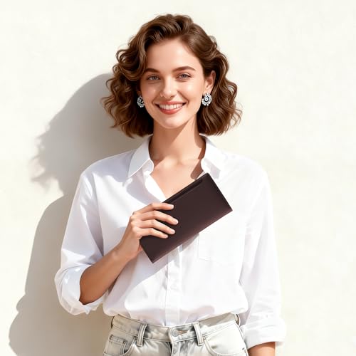 Image of Tipmile Slim Wallet for Women, RFID Blocking Credit Card Holder