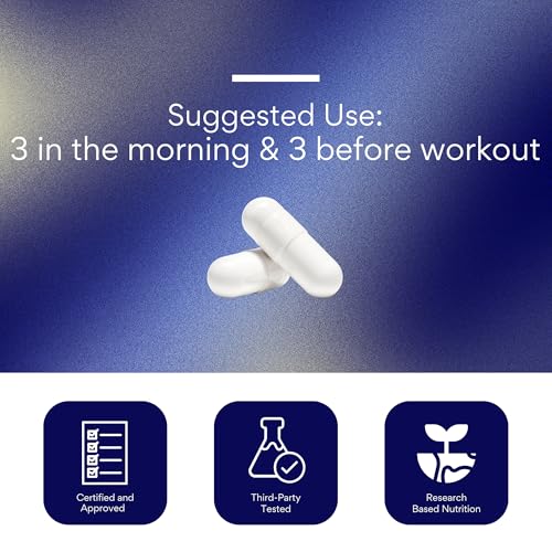 Image of Research Verified Nitric Oxide - with L-Arginine and L-Citrulline - Premium Muscle Building Nitric Oxide Booster - 270 Count - 1 Bottle