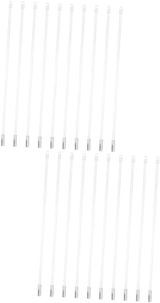 IMIKEYA 20pcs Blind Tilt Wand Window Blind Stick Hook for Easy Operation Compatible Practical Curtain Accessory for Home and Office