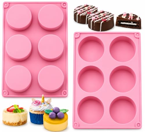 Image of PureBake Silicone Mould for Chocolates, Mousse, Desserts, Mini Cakes & Candle, Food Grade, Flexible Mold, Oven & Freezer Safe, Random Color, Pack of 1