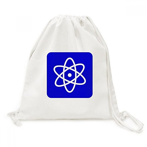 Sac cordon en toile bleu voyage sacoche à dos souple