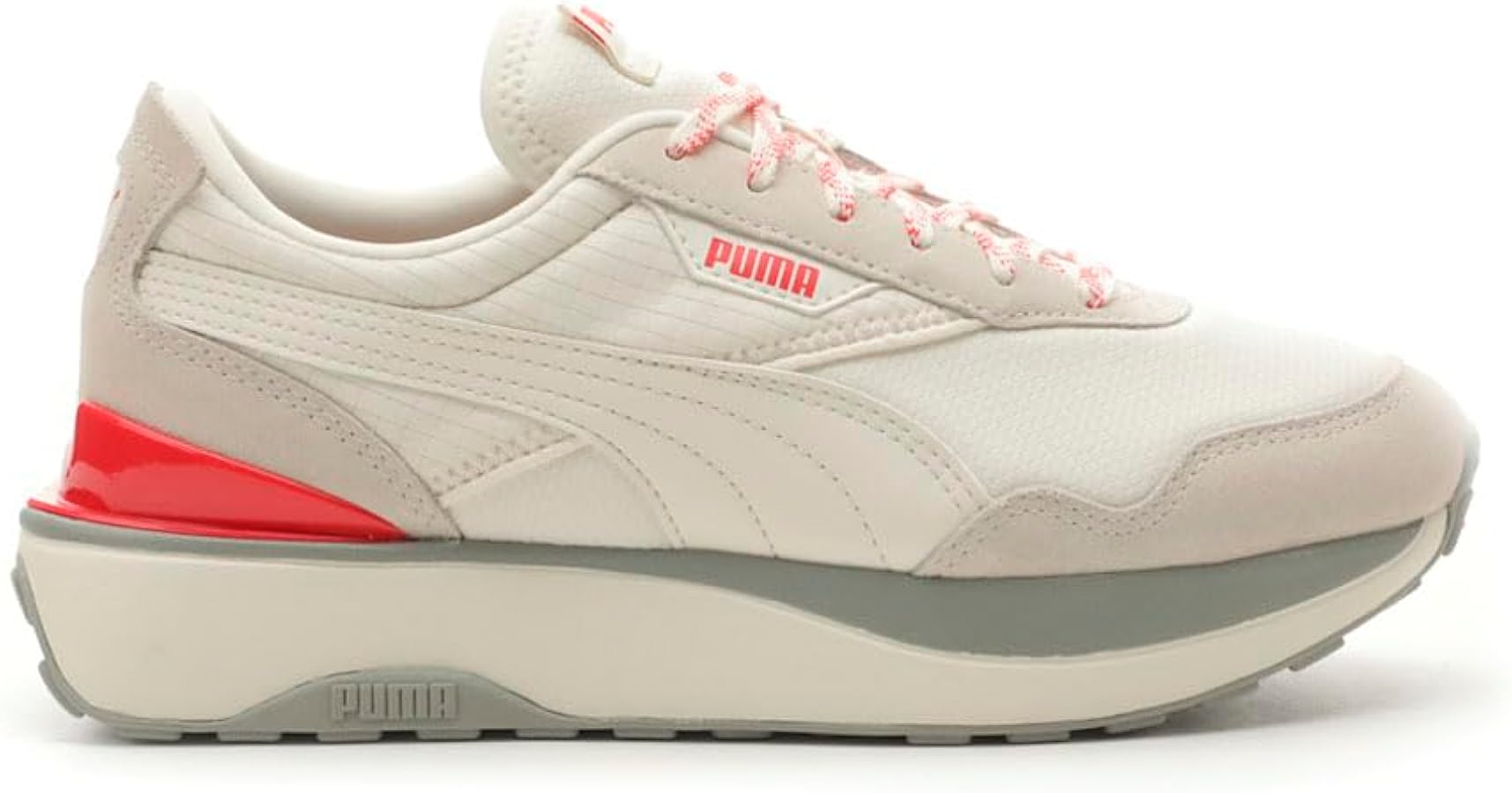 Amazon.com | PUMA Women's Cruise Rider Shoes, Frosted Ivory-Smokey Gray, 8,  8 | Skateboarding