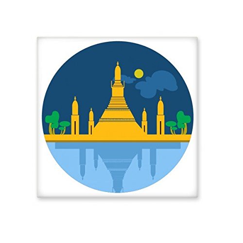Bouclier temple thaïlandais céramique pour rénovation salle de bain