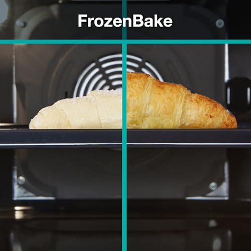 Gorenje GEC5C43WGAMZ Elektro-Standherd mit Glaskeramik-Kochfeld / 50 cm / 70 Liter/Schnellaufheizung/Pizzamodus 300°C/Auftauen/AquaClean/Ergonomische Knebel/ 8 Beheizungsarten/weiß