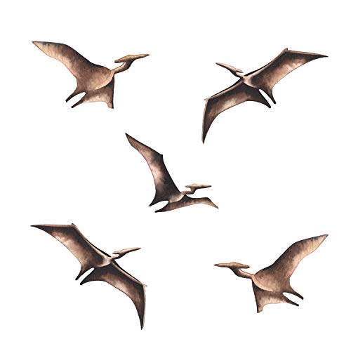 Pterodactyl wall stickers perfect for creating a dinosaur theme in your child's bedroom, Pterodactyls - Image 2