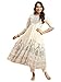 rangita Cream Cotton Calf Length Printed Anarkali Kurti for Women | Kurta for Women_XL