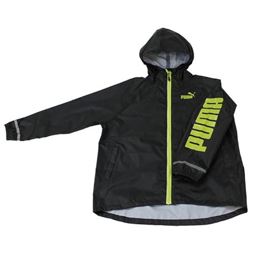 PUMA 子供用レインスーツ ブラック 150 PBS61ST