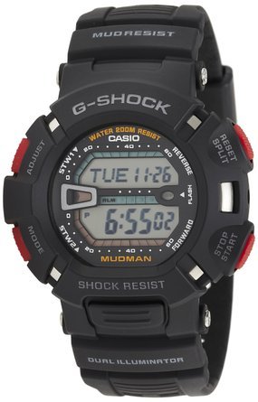 �J�V�I Casio G-Shock Mudman Quartz Black Resin G-9000-1VDR �j�� �����Y �r���v [���s�A���i]