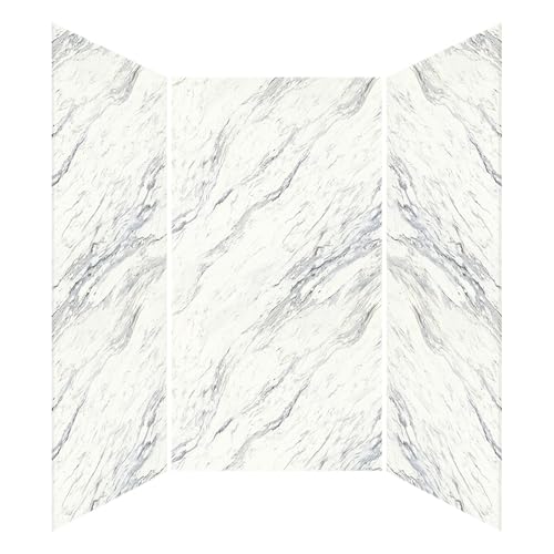 Wetwall Shower Surround Kit - 4 Panels in Forum Marble (60x32x96)