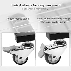 Mr.Power Support de 5 guitares à roulettes pour 5 instruments - Les Beatles, Paul McCartney, John Lennon, RIngo Starr, George Harrison Mr.Power Support de 5 guitares à roulettes pour 5 instruments – Image 3