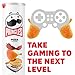 Pringles Potato Crisps Chips, Lunch Snacks, On-The-Go Snacks, Pizza, 5.5oz Can (1 Can)
