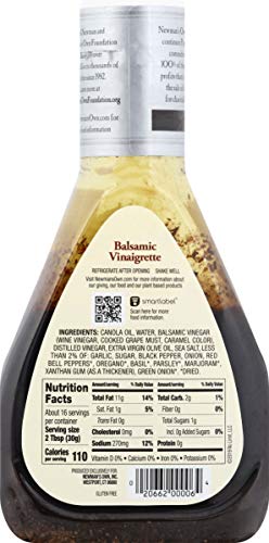 Newman's Own Balsamic Vinaigrette Salad Dressing, 16-Oz. #TOP2