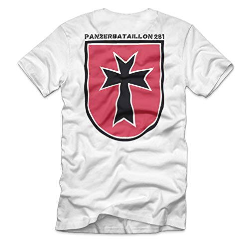 T-shirt Panzerbataillon 281 original à offrir à un passionné d'histoire militaire - 2