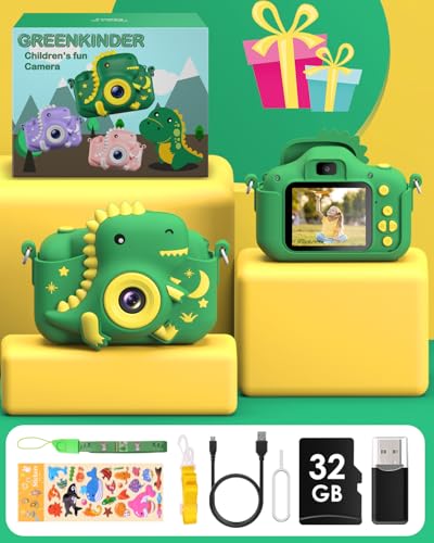 Greenkinder 05370 Kids Camera, Dinosaur Toddler Digital Camera thumb #6