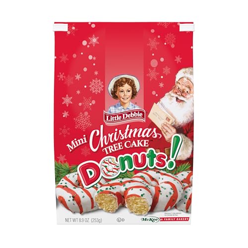 Little Debbie Christmas Tree Cake Mini Donuts