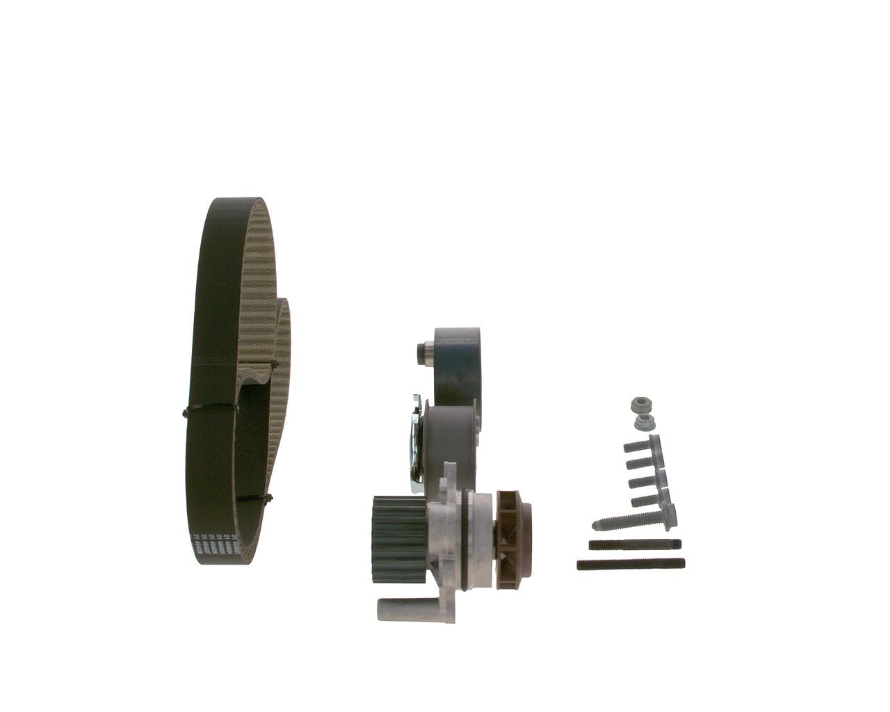 BOSCH Pompa acqua + Kit cinghie dentate 1987946471 | Compatibile con: AUDI A3, A3 Sportback, A4 B7, A4 B7 Avant, A6 C6, A6 C6 Avant, CHRYSLER SEBRING, SEBRING Cabriolet
