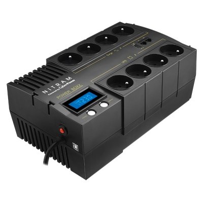 CyberPower Power Boxx Onduleur LCD 8 Prises 720 W Noir