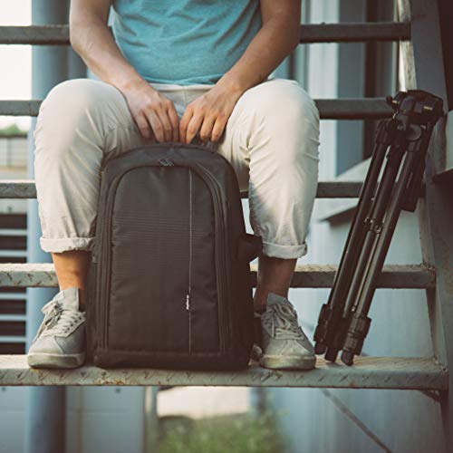 G-Raphy Camera Backpack Photography Backpack With Laptop Compartment For Dslr Slr Cameras (Canon,Nikon,Sony,Panasonic Etc) #TOP2