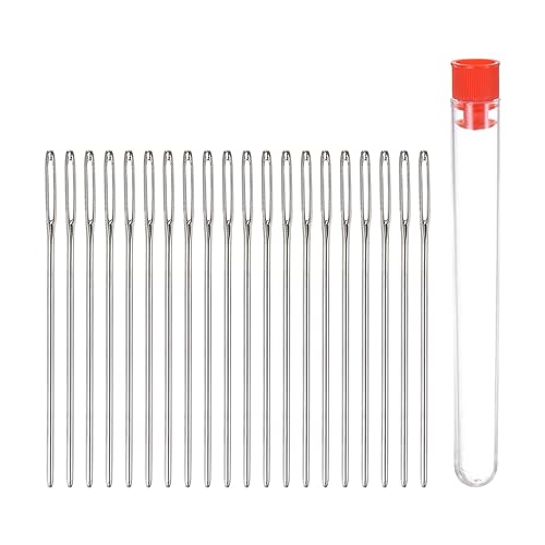 HARFINGTON 20pcs Large Eye Blunt Sewing Needles...