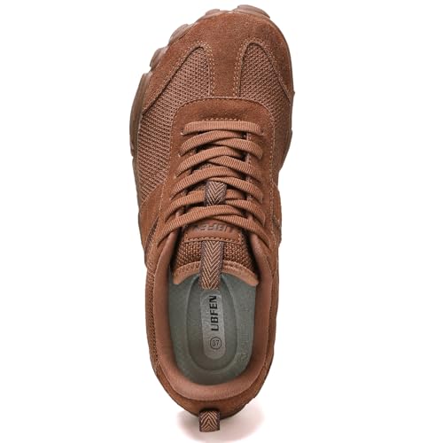Image of UBFEN Womens Barefoot Shoes Mens Wide Toe Box Zero Drop Minimalist Sneakers | Laces Up, Lightweight, Breathable, Comfortable, Suitable for Walking, Travel, Light Hiking, Trail Running, Tennis, Daily Wear