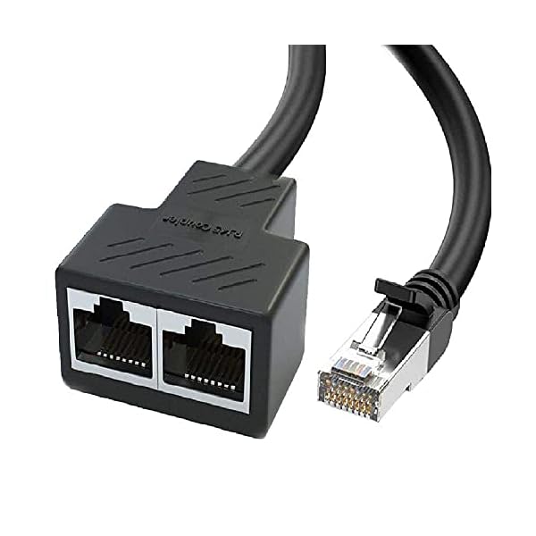 LAN Splitter 1 auf 3.RJ45 Ethernet Splitter 1 to 3 Cable Adapter for Ethernet Cat5, Cat5e, Cat6, Cat7 LAN Ethernet… – Bild 4