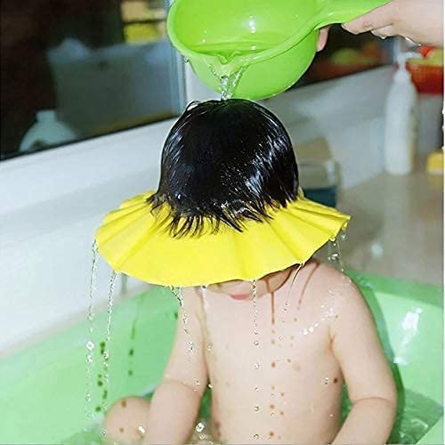 HARIHUB Adjustable Bathing Baby Shower Hair Wash Cap/ Baby Bath Shower Protection Cap for Eyes And Ear (Pack of 1) (Baby Shower Cap For Kids) 2