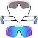 Pit Viper Sunglasses,Baseball Running Fishing Golf Driving Sunglasses,Cycling Glasses UV400 Polarized for Women and (C10)