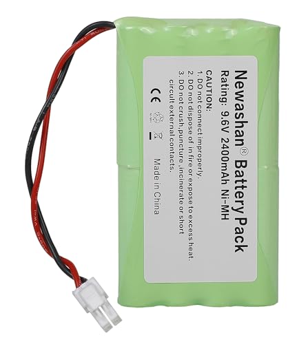 NEWASHAN Batterie 2400720 5008956 5071688 9001001 Compatible avec Somfy Moteur Freevia Axovia Evolvia Passeo GDK SGA SGS de Portail Porte de Garage M3 HR15/51...