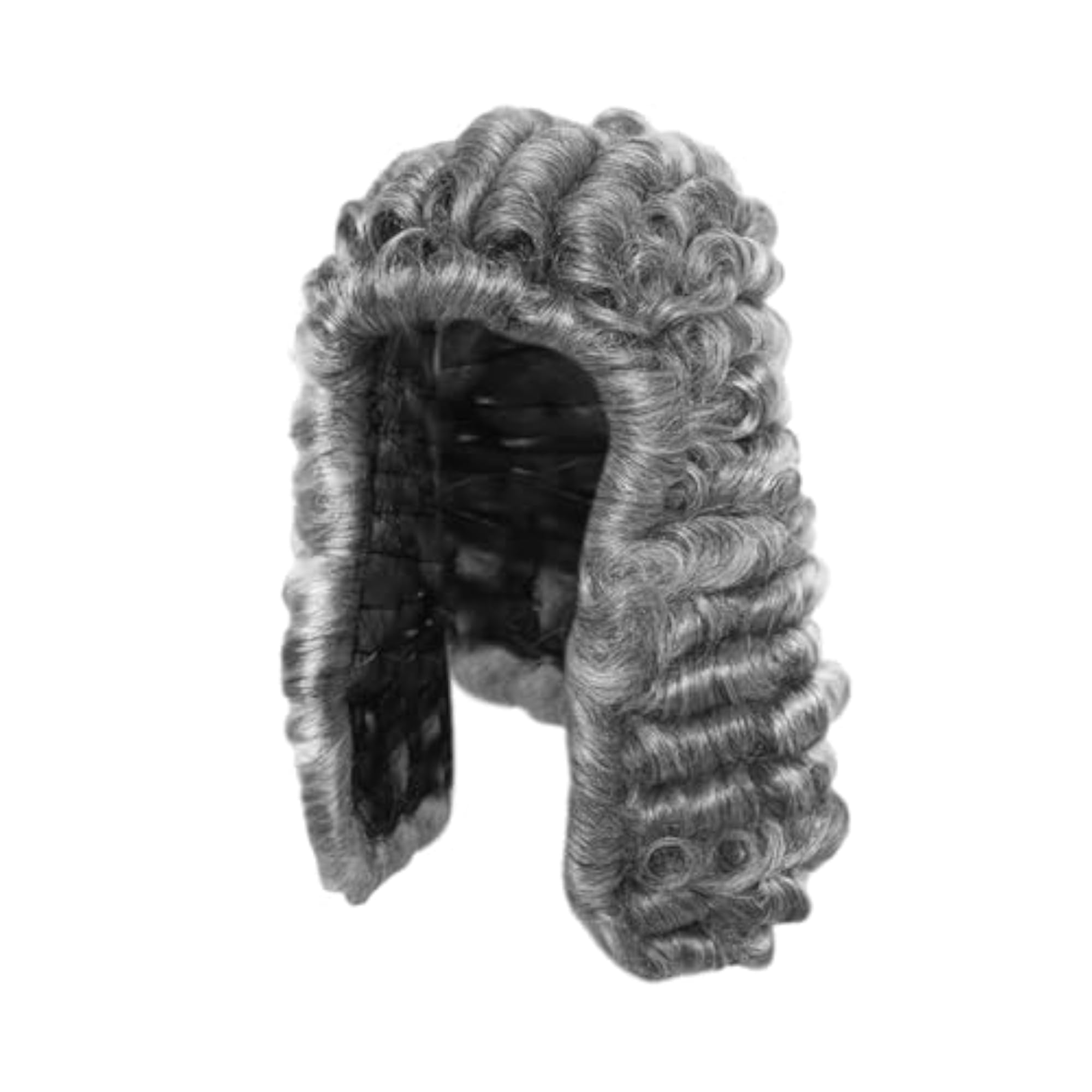 Colonial Wig Man Costume Long Wave Wig for Daily Use