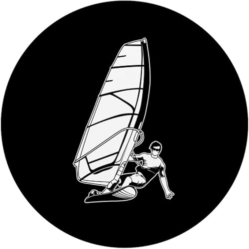 Miniatura 3 de Windsurfer Windsurf - Boardsailing Sailboarding Windsurfing PopSockets Swappable PopGrip