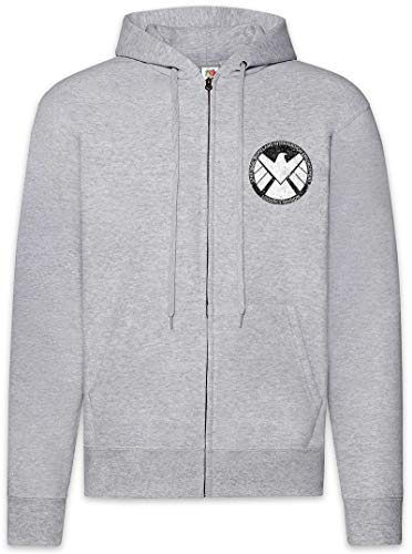 Zip Hoodie Urban Backwoods SHIELD Vintage Logo veste pour les journées fraîches