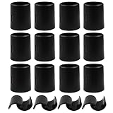 LifCratms 32Pcs (16 Pairs) Wire Shelf Clips, 1.5'(38mm) Post Wire Shelving Shelf Lock Clips, Plastic Black Shelving Sleeves Replacements for Wire Shelving System