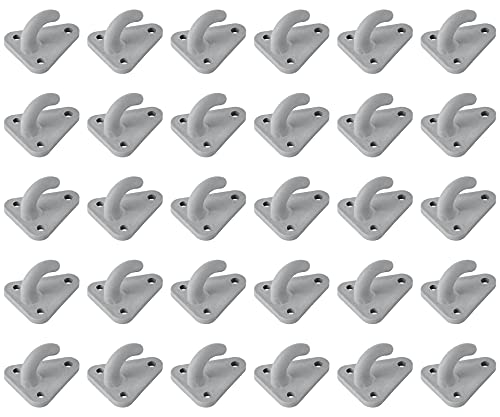 Lot de 30 crochets en maille pour bâche de remorque, pare-charge, mur de chargement Cover
