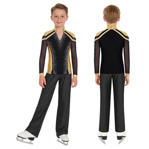 Costume de patinage sur glace enfant pour briller lors des galas et entraînement club
