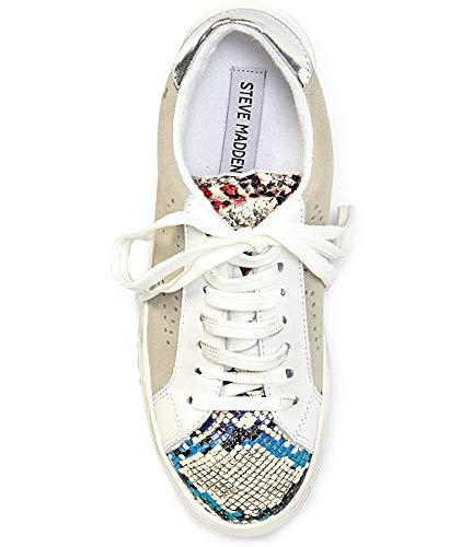 Steve Madden Steve Madden womens Rezume Sneaker, Rainbow Snake, 6 US