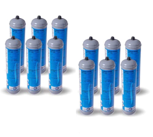 Le Bombole Co2 con anidride carbonica per gasare l'acqua rendono la tua acqua frizzante all'istante. La Bombola Co2 è semplice e veloce da installare.