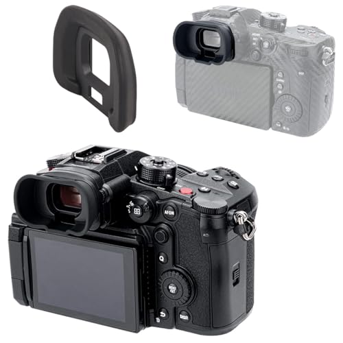 Visor ocular Ludom con aislamiento de luz y goma suave para cámaras GH5S 7