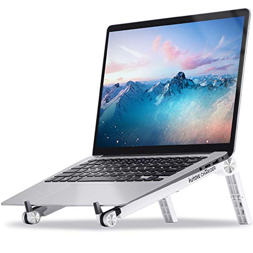 Portable Laptop Riser : Adjustable Height Laptop Stand - Laptop Holder for MacBook, Air, Pro, Dell XPS, HP, Lenovo and More 10