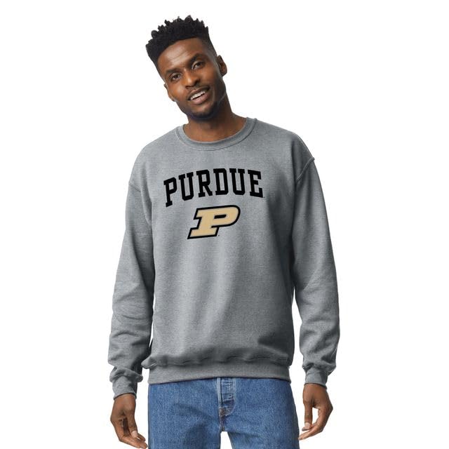 Image of Ivysport Crewneck Sweatshirt for College, Heritage Logo, Color, Adult Unisex