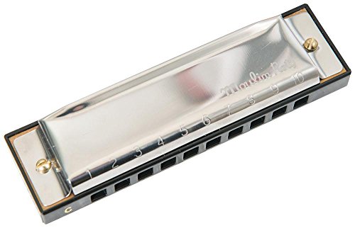 Moulin Roty Harmonica - Modern Metal Harmonica with Mouthpiece