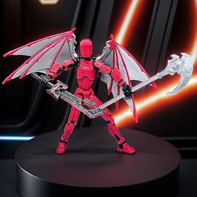 Easter Gifts for Kids (Assembly Completed) Action Figure Set,Titan Robot Movable Action Figure,3D Printed Figure Articulated,Full Body Mechanical Doll,Birthday Gift for Kids