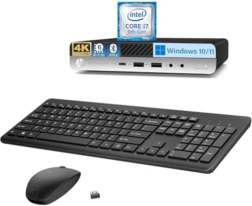 HP EliteDesk 800 G5 Mini PC /i7-9700/16GB/512 GB/Win 11 (Gebraucht) in