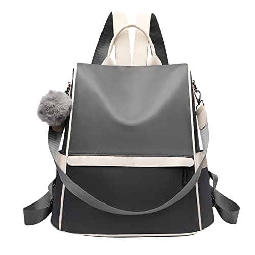 Sac à dos rétro femme gris pour soulager le dos avec style décontracté