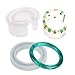 WarmShine Silicone Bangle Mold Round Bracelet C Font Bracelet Mold, Silicone Bracelet Casting Mould Resin Bangle Open Cuff Bracelet Jewelry Mold