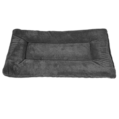 Petmate Aspen Pet Rectangular Kennel Mat, Dark Gray, for 19' Crates, 16.0' L x 9.0' W x 1.5' Th