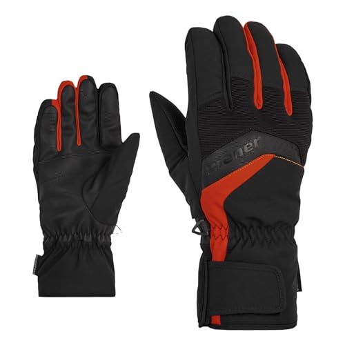 Gants de ski imperméables Ziener Gabino protection hivernale homme