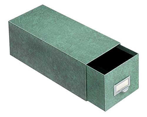 Globe-Weis/Pendaflex Index Card Storage Drawer Case, 4 x 6 Inches, Green (46C GRE)