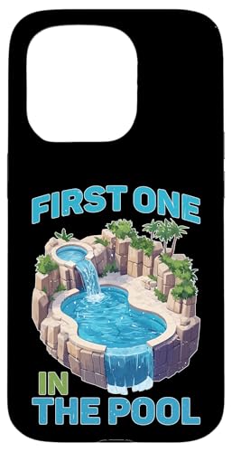 First One In The Pool XC}[̑ - X}zP[X iPhone 15 Pro p