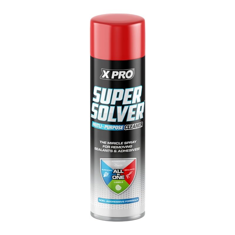 XPRO Super Solver Sealant & Adhesive Cleaner 500ml | The Miracle Spray For Removing Sealants & Adhesives with Non-Aggresive Formula
