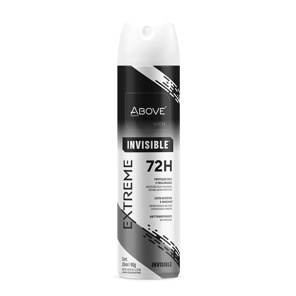 Above Desodorante Aerosol 150Ml Men Extreme Invisible Aco
